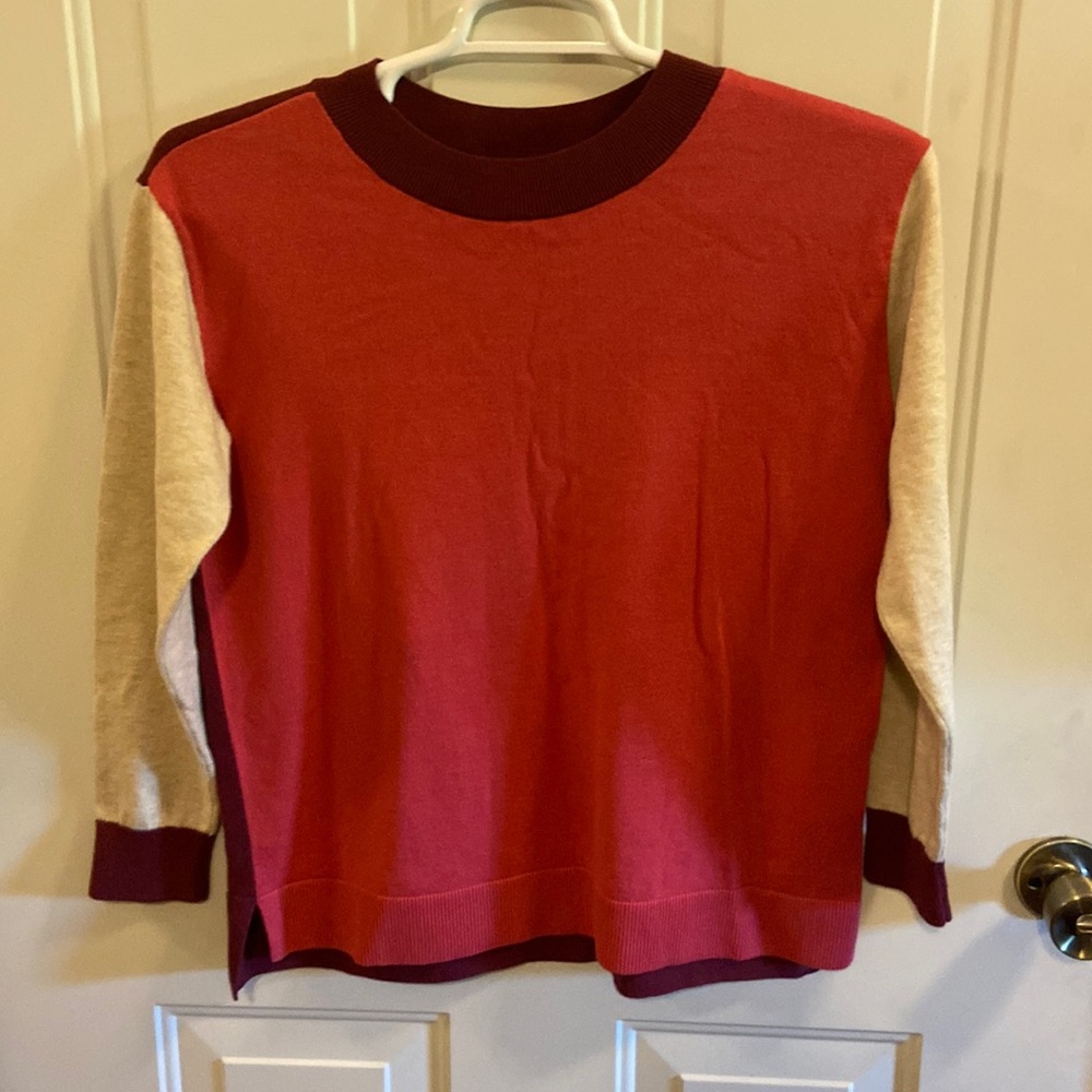 Color Block Sweater